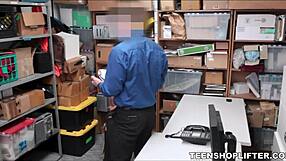 Teenshoplifter Com - Young Petite Latina Teenager Shoplifter Wants Anal From Guard