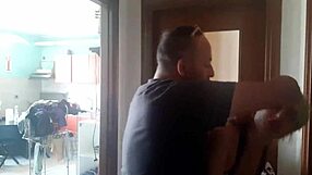 Suddenly, a stranger approaches me in this rough roleplay, and as the master, I dominate the teen blonde.