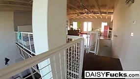 Two blonde hotties intensely lick each other's pussies after valentines.