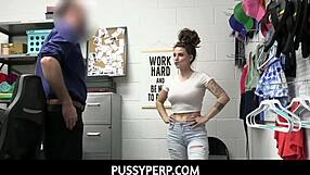 busty teen indica flower caught in shop pussyperp