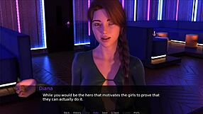 lets play nudist school with a monster cock on the beach part 14