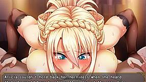 the princess knight's obscene defeat in this hentai game part 06