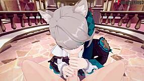 Zakaj Lynettino sesanje v Genshin Impact tako realno srka?