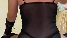 Curly blonde amateur twerks and fucks passionately