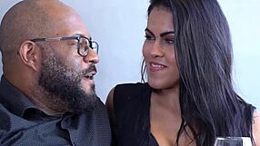 couple invites escort for threesome with bia hot paola venturine jota complete on red