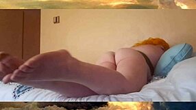 Yellow toes featured in a casual fetish scene.