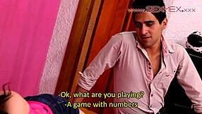 Slutty teen 18+ latina gets fucked by her depraved stepfather and stepson in hardcore action.