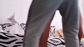 She fucks him well for cum on face.