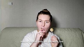 how i love double blowjob lollipop in webcam homemade fun.