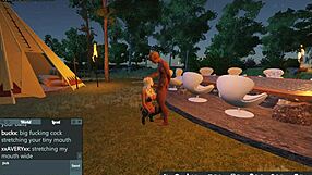 Blonde Whore Takes Huge Bwc