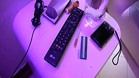 Is this latina milf a real prostitute charging for sex in a hotel room?