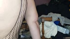 I accidentially put the huge dildo in her pussy hole