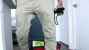 Obedient Tied Teen Submits to Rough Monster Cock Domination