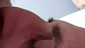 Amateur milf orgasms as step son punches pussy while licking friends nipples