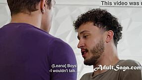 Boldly Trying Both Apollo Banks and Leana Lovings in Threesome