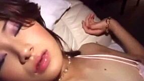 Petite Japanese Brunette Slut In Lingerie Missionary Pussy Fucking Cumshot POV