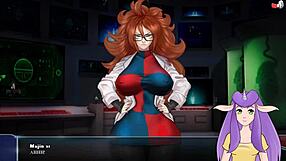 dragon ball divine adventure part 58 featuring android 21 in action