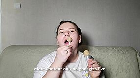 how i love double blowjob lollipop in webcam homemade fun.
