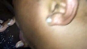 Can You Handle This Sloppy Blowjob Leading To A Deep Swallow On Black Cock?