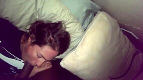 Watch this amateur give a hardcore blowjob on webcam?