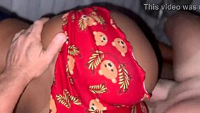 Is the wife in those short shorts teasing her husband? She's so thirsty for cock!