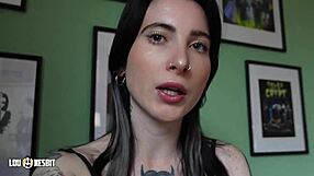 Deine Frau Craves Pegging Action With You! Lou Nesbit and Lia Louise Dominate!