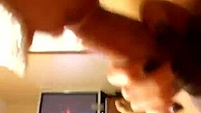 Masked Amateur Sucks Boobs And Gets Cumshot