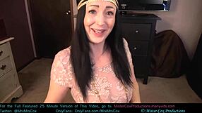 This fulfills Andy’s fantasy of having sex with the pornstar milf Vivian Cox as she asked for his movie selfie