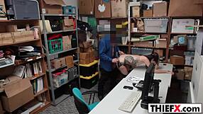 Fucking Hot Teen 18+ Burglar Punished In Garage Ass Hardcore.