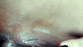 gabi teases her pussy to orgasm while masturbating with cock