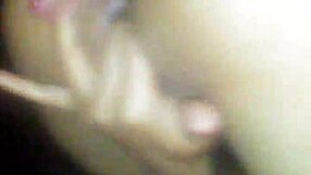 Finger blasting both holes in a casual setting