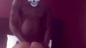 Is Pretty Freaky Brown Ready For That Monster Cock?