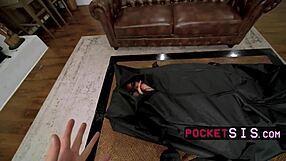 CARRY ON WITH STEPSISTER NICOLE AUCLAIR, FLEXIBLE FUCKING IN BIKINI AND SOCKS