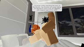 Robloxian Redhead Slutty Snowbunny Sucks Monster Black Cock Before Bent Over Doggystyle Fucking With Big Tits And Ass
