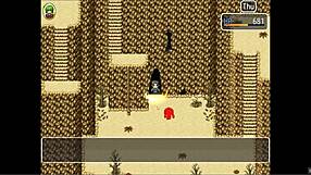 yuka gets giant tits massage from tailor guy in hentai game