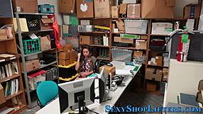 Naughty teen gets jizzed on her small tits.