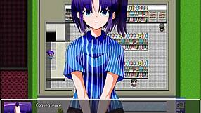 Fucking cashier pussy at work with big cock