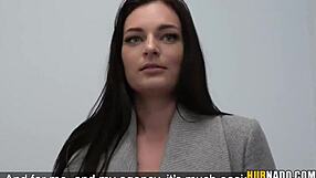 leanne lace, ready for james brossman to fuck you hard at the casting?