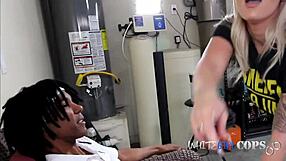 i arrested the black suspect and negotiated my freedom with him