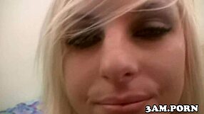 Watch this babe suck cock in lingerie for a hot facial POV.