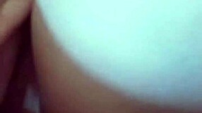 he indulges in masturbation focusing on his balls