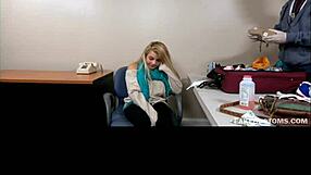 Blonde Woman Experiences a Complete Airport Adventure with Unexpected Encounters