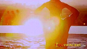 Swingers enjoy sensual intimate meeting