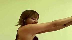 Bold Latina Dana Barzagli Moves Her Tattooed Ass and Tits Seductively