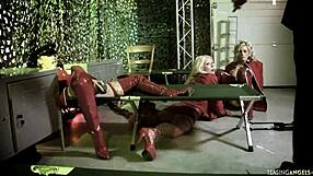 ONE STIFF PECKER PLEASES THESE THREE BABES