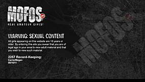 Young brunette college teens in busty threesome