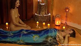 i show how to rub his cock perfectly on bed