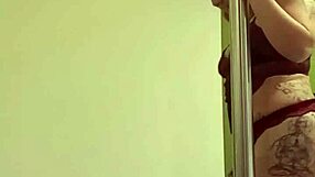 Bold Latina Dana Barzagli Moves Her Tattooed Ass and Tits Seductively