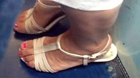 hey, wanna see my mature feet up close?