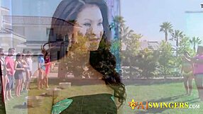 Swingers enjoy sensual intimate meeting